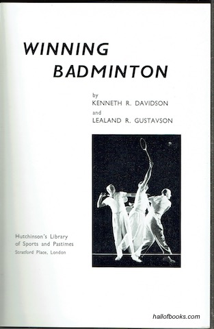 Image for Winning Badminton