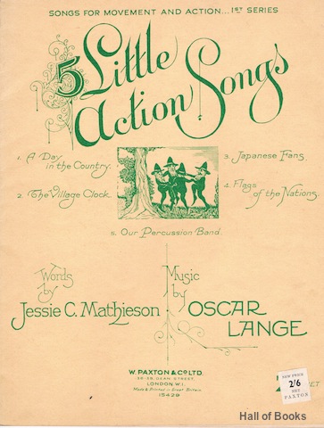 Image for 5 Little Action Songs