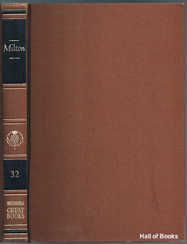 Image for &#34;Great Books Of The Western World 32: John Milton. English Minor Poems, Paradise Lost, Samson Agonistes, Areopagotica&#34;