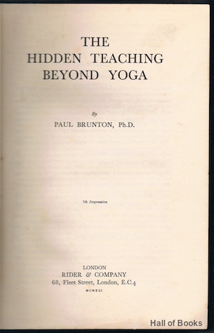 Image for The Hidden Teaching Beyond Yoga