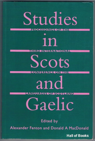 Image for Studies In Scots And Gaelic: Proceedings Of The Third International Conference On The Languages Of Scotland