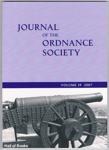 Image for Journal Of The Ordnance Society: Volume 19 2007