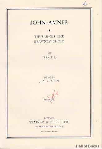 Image for Thus Sings The Heav'nly Choir For S.S.T.A.B.