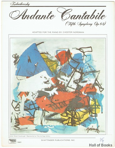 Image for Andante Cantabile (Fifth Symphony Op.64). Piano Solo