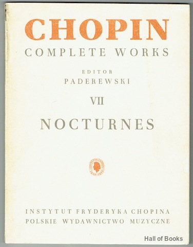 Image for Chopin Complete Works VII: Nocturnes For Piano