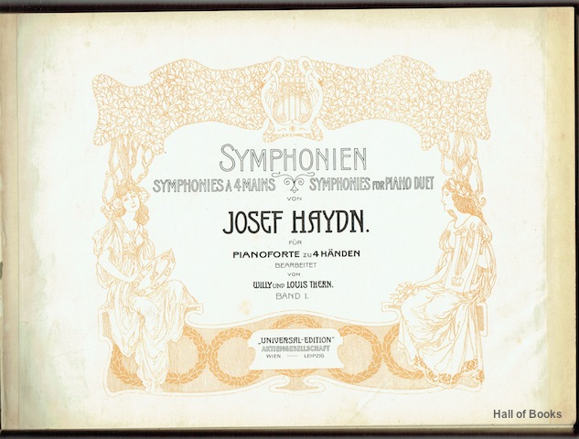 Image for Symphonien fur Pianoforte zu 4 Handen. Band I