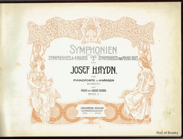 Image for Symphonien fur Pianoforte zu 4 Handen. Band II