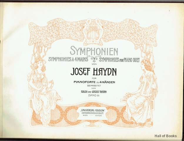 Image for Symphonien fur Pianoforte zu 4 Handen. Band III