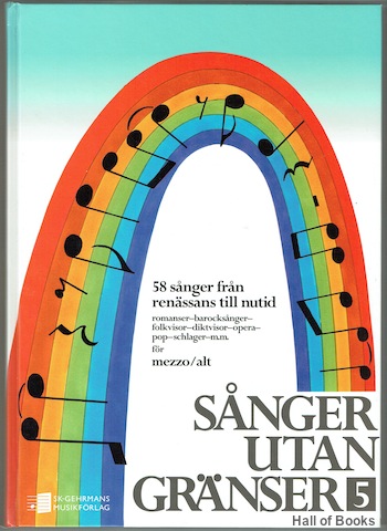 Image for Sanger Utan Granser 5: 58 sanger fran renassans till nutid for Mezzo/Alt