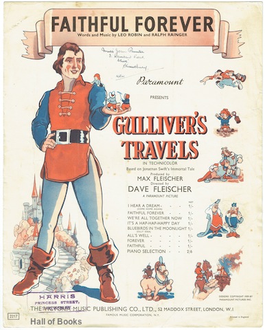 Image for &#34;Faithful Forever: As Sung by Jessica Dragonette (Princess Glory) and Lanny Ross (Prince David) in Paramount's Full Length Technicolor Cartoon &#34;&#34;Gulliver's Travels.&#34;&#34;&#34;
