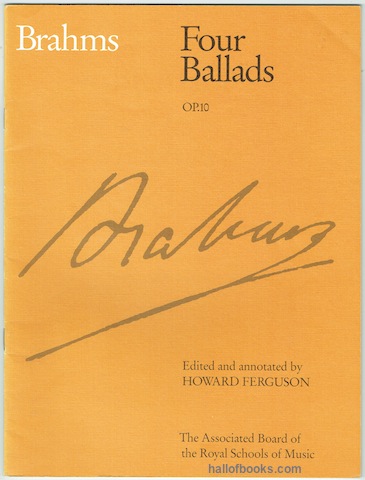 Image for Four Ballads Op. 10