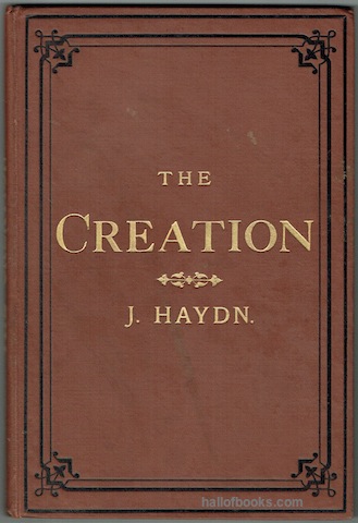 Image for The Creation. Oratorio. Vocal Score