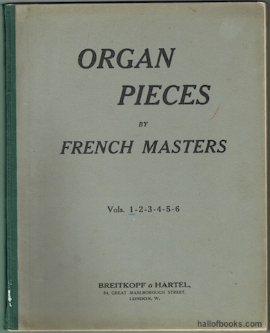 Image for Organ Pieces By French Masters Volume 1
