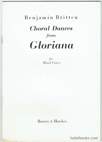 Image for Choral Dances From Gloriana For Mixed Voices