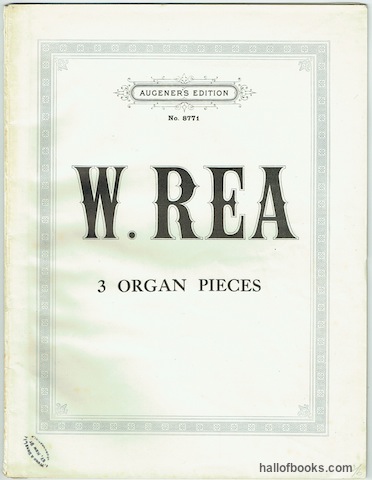 Image for "3 Organ Pieces: Andante Cantabile, Andante Con Variazioni, Larghetto. (Augener's Edition No. 8771)"