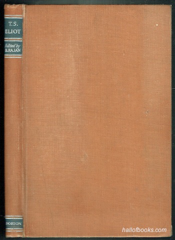 Image for T. S. Eliot: A Study Of His Writing By Several Hands
