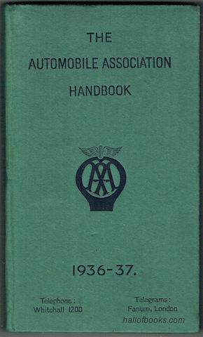 Image for The Automobile Association Handbook 1936-37
