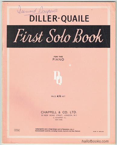 Image for Solo And Duet Books For The Piano: First Solo Book (New Revised Edition)