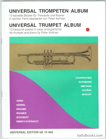 Image for Universal Trumpet Album: 12 Favourite Pieces In Easy Arrangements For Trumpet And Piano (Universal Edition UE 19 468)