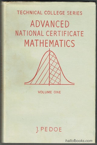 Image for Advanced National Certificate Mathematics: Volume One (The Technical College Series)