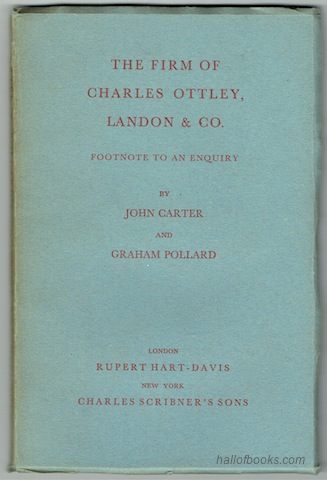 Image for "The Firm Of Charles Ottley, Landon & Co.: Footnote To An Enquiry"