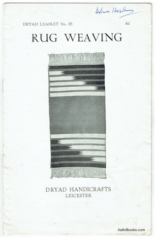 Rug Weaving (Dryad Leaflet No. 85) Image for Rug Weaving (Dryad Leaflet No. 85)