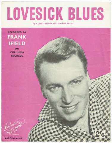 Image for Lovesick Blues: Recorded by Frank Ifield