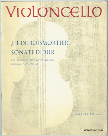 Image for Sonate D-Dur Fur Violoncello (Oder Fagott Oder Gambe) Und Basso Continuo. Sonata D major for Violoncello (or Bassoon or Viola da gamba) and Basso continuo