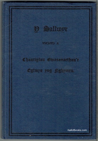 Image for Y Sallwyr: Ynghyd A Chantiglau Gwasanaethau'r Eglwys yng Nghymru