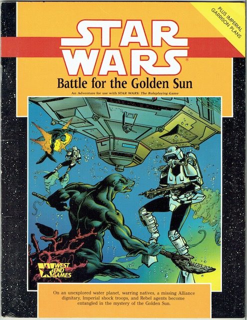 Image for Star Wars: Battle For The Golden Sun (Star Wars Roleplaying Game)