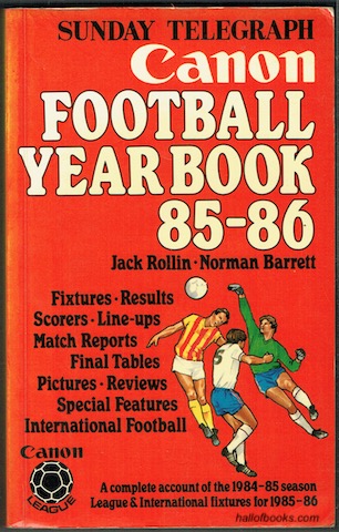 Image for Sunday Telegraph, Canon Football Year Book 85-86