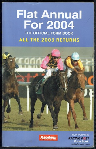 Image for Raceform Flat Annual For 2004: All The 2003 Returns