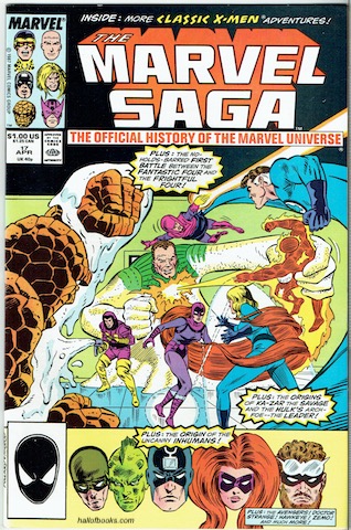 Image for The Marvel Saga Vol. 1, No. 17: Man's Inhumanity (The Official History Of The Marvel Universe)