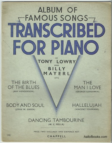 Image for Album Of Famous Songs Transcribed For Piano