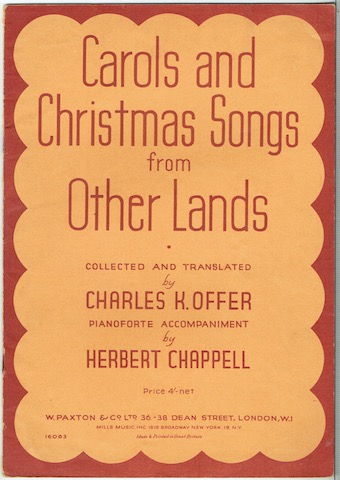 Image for Carols And Christmas Songs From Other Lands