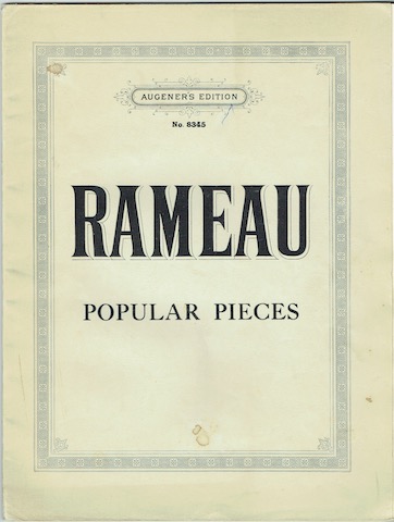 Image for Popular Pieces For The Clavecin (Augener's Edition No. 8345)