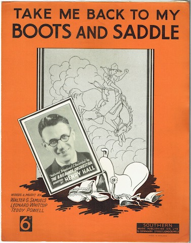 Image for Take Me Back To My Boots And Saddle: Featured And Broadcast By The B.B.C. Dance Orchestra Directed By Henry Hall