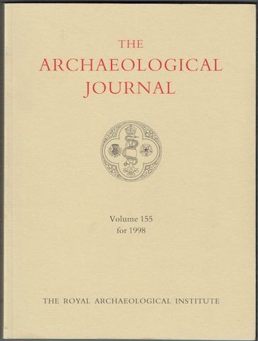 Image for The Archaeological Journal: Volume 155 For The Year 1998