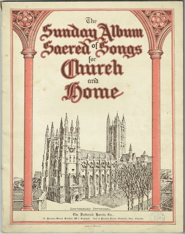 Image for The Sunday Album Of Sacred Songs For Church And Home