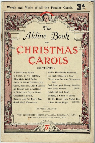 Image for The Aldine Book Of Christmas Carols