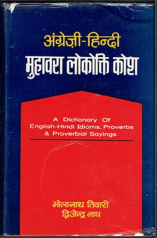Image for Angrezi-Hindi Muhawara Lokokti Kosh: A Dictionary Of English-Hindi Idioms, Proverbs & Proverbial Sayings