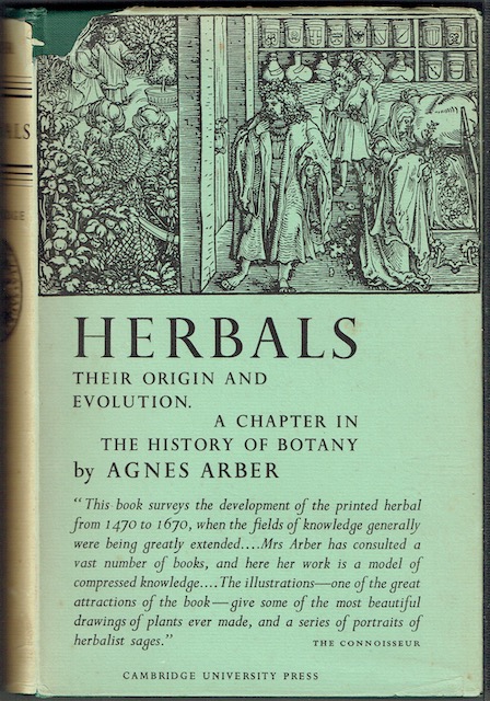 Image for Herbals: Their Origin And Evolution; A Chapter In The History Of Botany 1470-1670