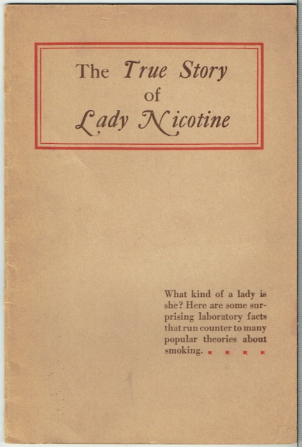 Image for The True Story Of Lady Nicotine