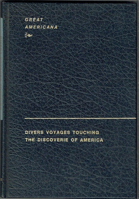 Image for Divers Voyages Touching The Discovery Of America