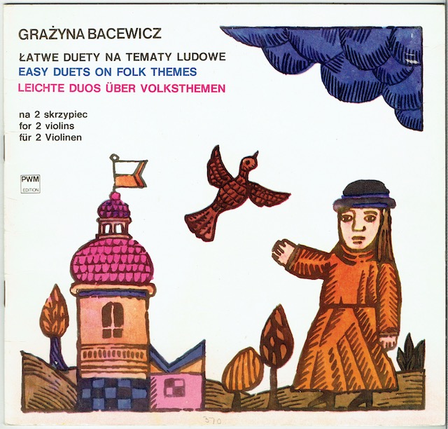 Image for Easy Duets On Folk Themes For 2 Violins