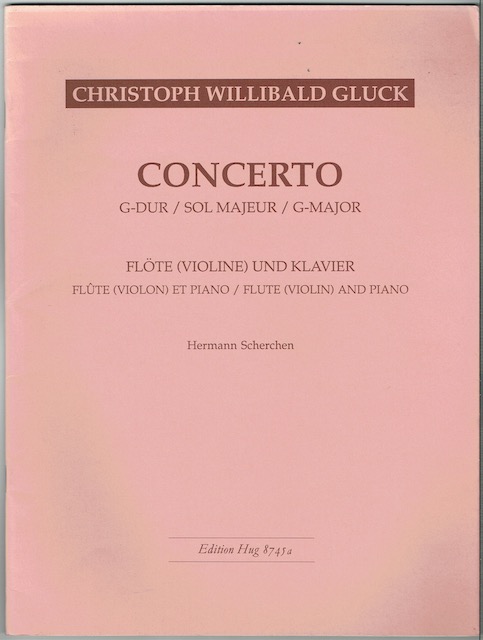 Image for Concerto G-Major: Flute (Violin) And Piano