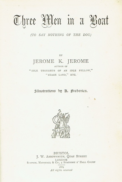 Image for Three Men In A Boat (To Say Nothing Of The Dog)