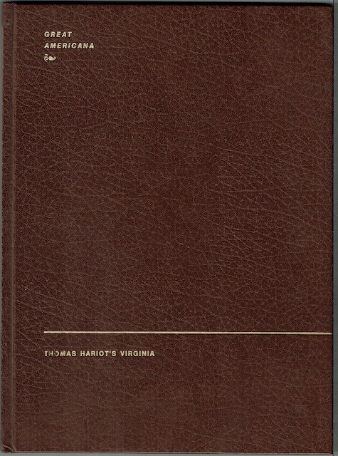 Image for Thomas Hariot's Virginia