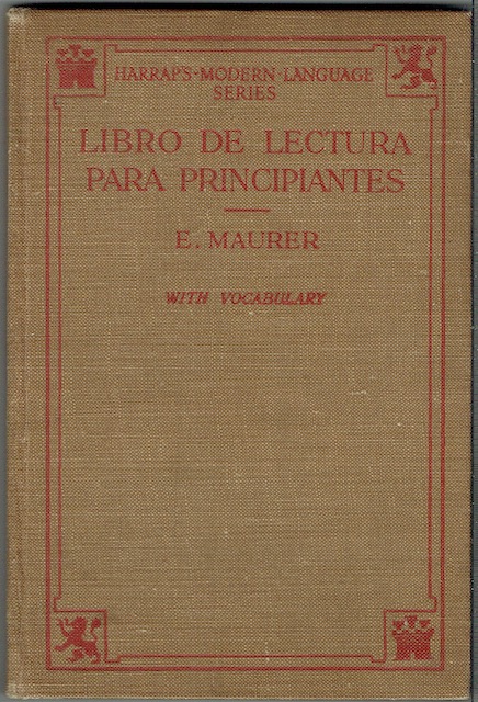 Image for Libro De Lectura Para Principiantes