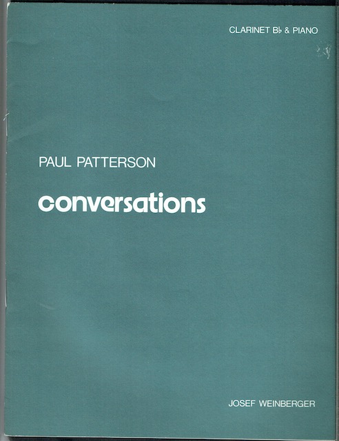 Image for Conversations: Clarinet B flat and Piano